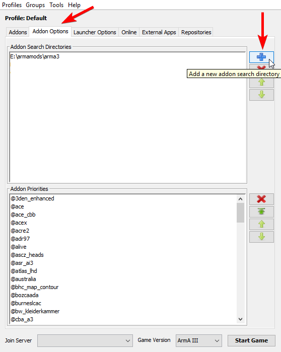 how to use arma 3 sync repository