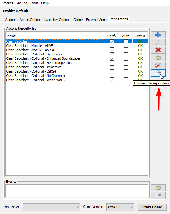 arma 3 alive server setup